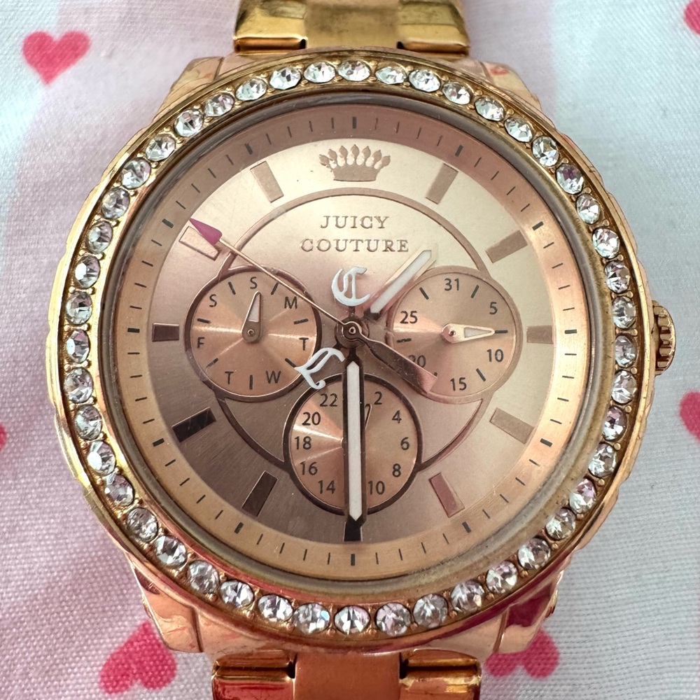 Vintage Juicy Couture Gold Watch